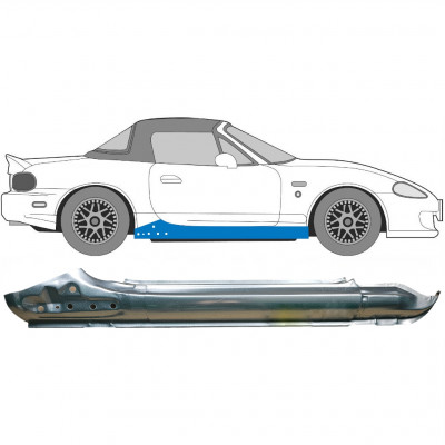 Pełny próg do Mazda MX-5 1998-2005 / Prawa 5927