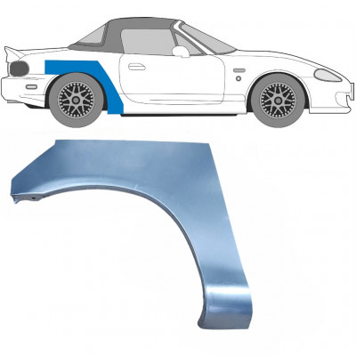 Reperaturka błotnika tylnego do Mazda MX-5 1998-2005 / Prawa 5930