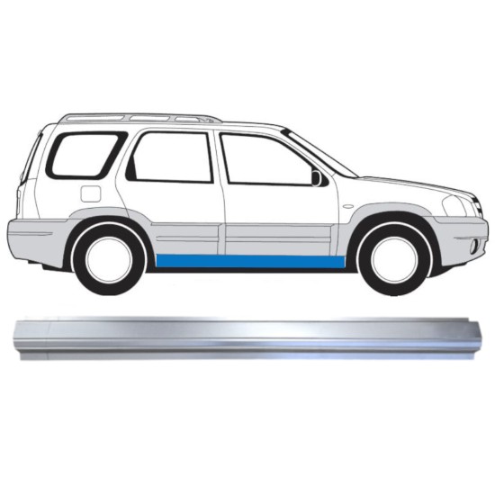 Reperaturka progu wewnętrzna do Mazda Tribute 2001-2008 / Lewa = Prawa (symetryczny) 15596