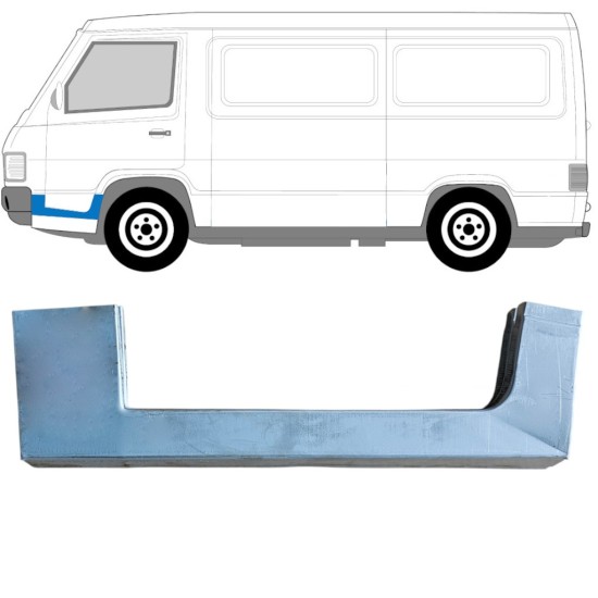 Reperaturka progu drzwi przednich do Mercedes MB 100 1988-1996 / Lewa 16858
