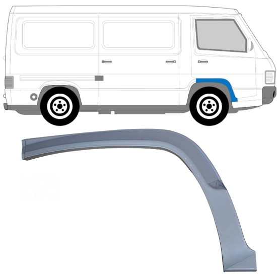 Reperaturka nadkola przedniego do Mercedes MB 100 1988-1996 / Prawa 16859