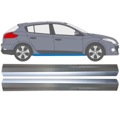 Reperaturka progu do Renault Megane III 2008-2016 / Lewa+Prawa / Zestaw 16045