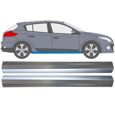 Reperaturka progu do Renault Megane III 2008-2016 / Lewa+Prawa / Zestaw 16045