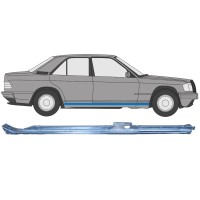 Reperaturka progu część górna do Mercedes 190 W201 1982-1993 / Prawa 15127