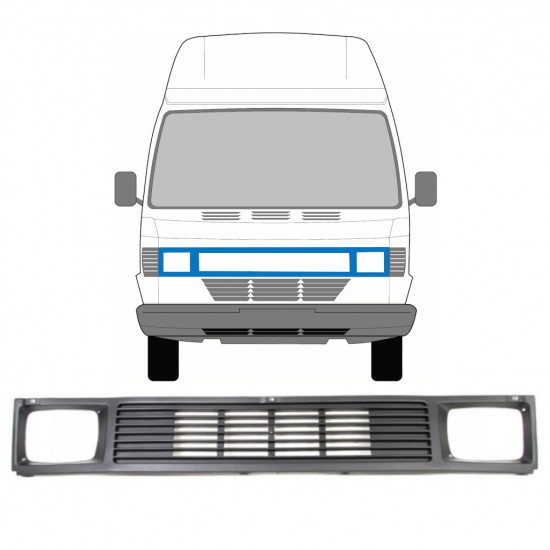 MERCEDES 207-410 1977-1995 GRILL