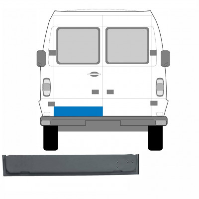 Reperaturka drzwi tylnych wewnętrzna mała do Mercedes T1 1977-1996 / Lewa 8560