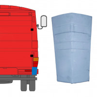 Reperaturka narożnika tylnego do Mercedes 406-608d 1968-1986 / Prawa 11440