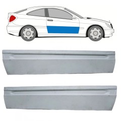 Reperaturka drzwi do Mercedes CL-Class 203 2000-2008 / Lewa+Prawa / Zestaw 10689