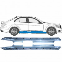 Pełny próg do Mercedes C-class 2007-2014 / Lewa+Prawa / Zestaw 9582