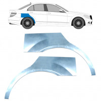 Reperaturka błotnika tylnego do Mercedes C-class 2007-2014 / Lewa+Prawa / Zestaw 10410