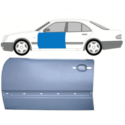 MERCEDES E-CLASS 1995-2003 REPERATURKA DRZWI PRZEDNICH PANEL NAPRAWCZY WYSOKIE / LEWA STRONA