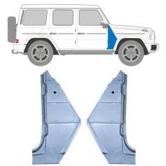 Reperaturka błotnika przedniego do Mercedes G-Class W460 W461 W463 1979- / Lewa+Prawa / Zestaw 9440