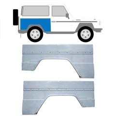 Reperaturka błotnika tylnego do Mercedes G-Class W460 W461 W463 1979- / Lewa+Prawa / Zestaw 9162