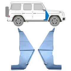 Reperaturka błotnika przedniego do Mercedes G-Class W460 W461 W463 1979-2017 / Lewa+Prawa / Zestaw 10714