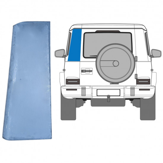 Reperaturka narożnika tylnego do Mercedes G-Class 1979- / Lewa 8910