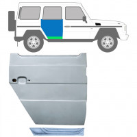 Reperaturka drzwi tylnych wewnętrzna + zewnętrzna do Mercedes G-Class W460 W461 W463 1979- / Prawa / Zestaw 12037