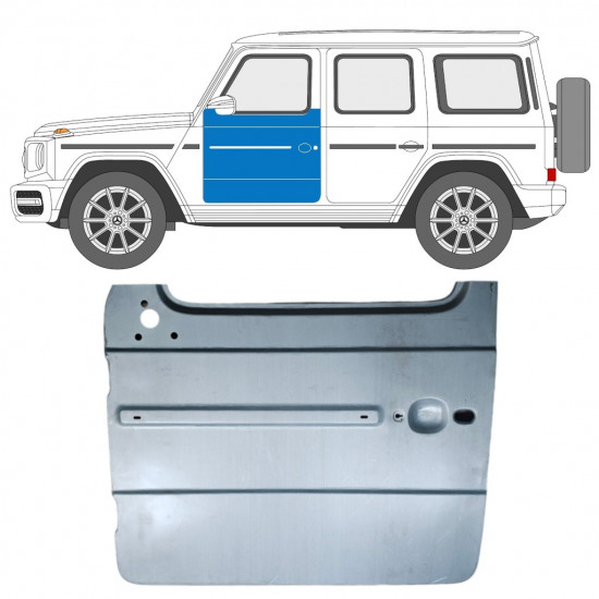 Wysokie przód drzwi panel naprawczy for Mercedes G-Class 2018- / Lewa strona 12787