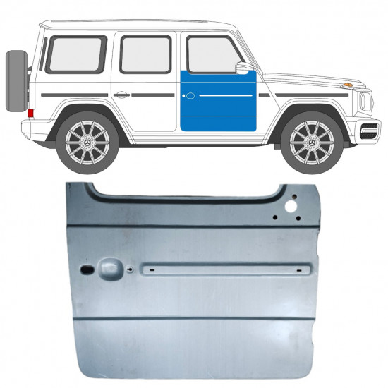 Wysokie przód drzwi panel naprawczy for Mercedes G-Class 2018- / Prawa strona 12786
