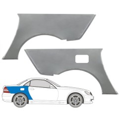 Reperaturka błotnika tylnego do Mercedes SLK-Class 1996-2004 / Lewa+Prawa / Zestaw 9477