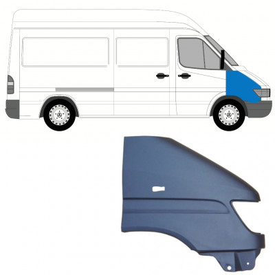 Błotnik przedni do Mercedes Sprinter 1995-2000 / Prawa 7394