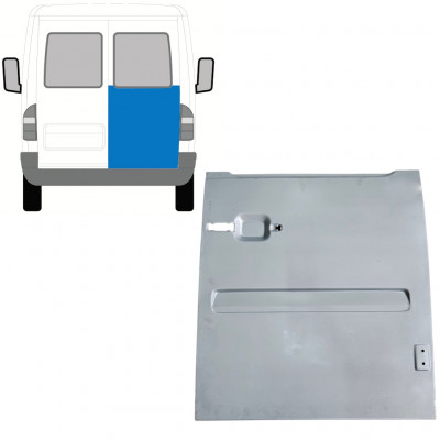 MERCEDES SPRINTER 1995-2006 REPERATURKA DRZWI TYLNYCH PANEL WYSOKIE / PRAWA STRONA