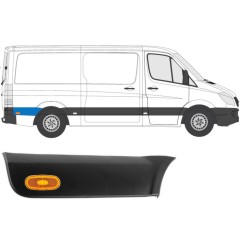Listwa boczna błotnika tylnego z lampą do Mercedes Sprinter 2006-2018 / Prawa / Zestaw 10686