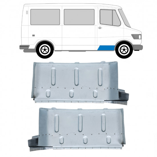 Reperaturka stopnia przedniego do Mercedes T1 1977-1996 / Lewa+Prawa / Zestaw 9569