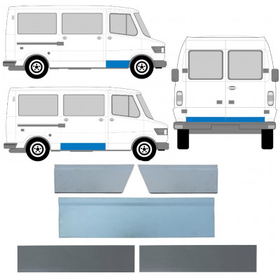 MERCEDES BENZ T1 1977-1995 PANEL NAPRAWCZY DRZWI  / ZESTAW