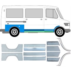 Zestaw reperaturek do Mercedes T1 207-410 1977-1995 / Lewa+Prawa / 6714