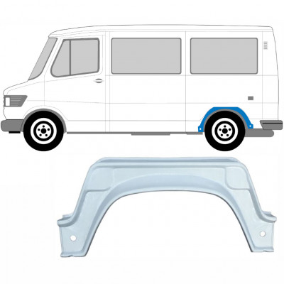 Reperaturka nadkola tylnego wewnętrzna do Mercedes T1 1977-1996 / Lewa 5217
