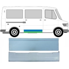 Reperaturka drzwi przesuwnych wewnętrzna + zewnętrzna do Mercedes T1 207-410 1977-1995 / Lewa = Prawa (symetryczny) / Zestaw 9566