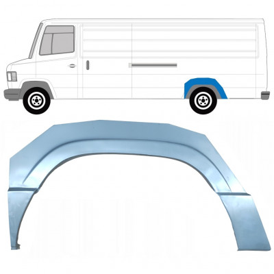 Reperaturka błotnika tylnego do Mercedes T2 1986-1996 / Lewa 8021