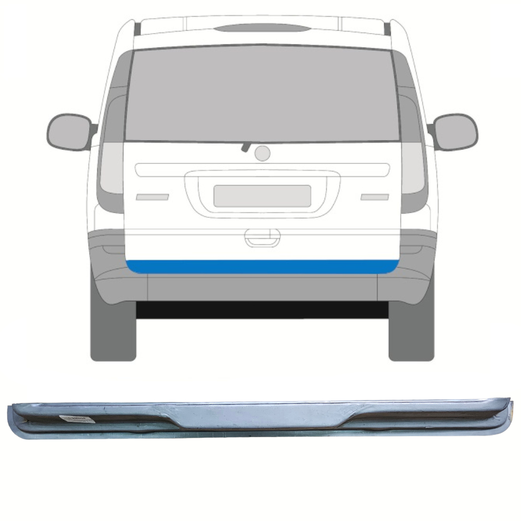 Reperaturka drzwi tylnych wewnętrzna do Mercedes Vito 2003-2014 8286