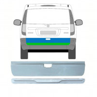 Reperaturka drzwi tylnych wewnętrzna + zewnętrzna do Mercedes Vito 2003-2014 / Zestaw 9784