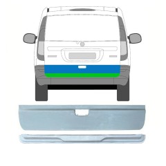 Reperaturka drzwi tylnych wewnętrzna + zewnętrzna do Mercedes Vito W639 2003-2014 / Zestaw 9784