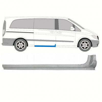 Reperaturka progu drzwi przesuwnych do Mercedes Vito 2003-2014 / Prawa 8287