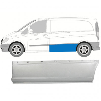 MERCEDES VITO 2003-2014 KRÓTKI ROZSTAW OSI STRONA PANEL NAPRAWCZY / LEWA STRONA