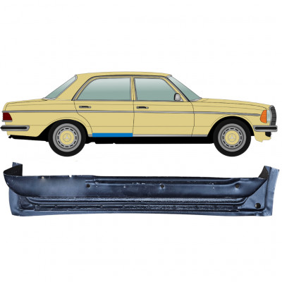 Reperaturka drzwi tylnych wewnętrzna do Mercedes W123 1975-1985 / Prawa 6776