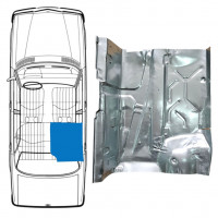 Reperaturka podłogi tylna do Mercedes W123 1975-1985 / Prawa 8305