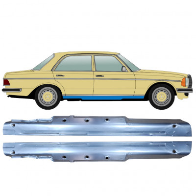 Pełny próg do Mercedes W123 1975-1985 / Lewa+Prawa / Zestaw 9293