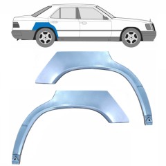 Reperaturka błotnika tylnego do Mercedes E-Class W124 1984-1996 / Lewa+Prawa / Zestaw 9160