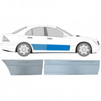 Reperaturka drzwi przednich + tylnych do Mercedes C-class 2000-2007 / Prawa / Zestaw 10673