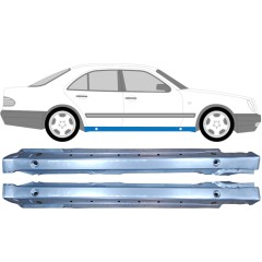 Pełny próg do Mercedes E-Class W210 1995-2003 / Lewa+Prawa / Zestaw 10428