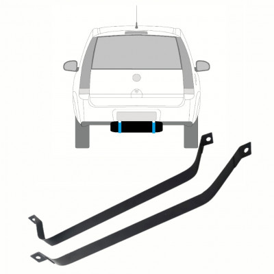 OPEL MERIVA 2003-2010 OBEJMY ZBIORNIKA PALIWA