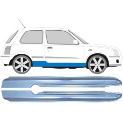 Pełny próg do Nissan Micra K11 1992-2003 / Lewa+Prawa / Zestaw 10570