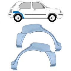Reperaturka błotnika tylnego do Nissan Micra K11 1992-2003 / Lewa+Prawa / Zestaw 9639