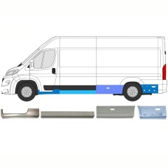Zestaw reperaturek do Opel Movano 2021-2026 / Lewa 16808