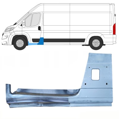 Reperaturka słupka + reperaturka progu do Opel Movano 2021-2026 / Lewa 16472