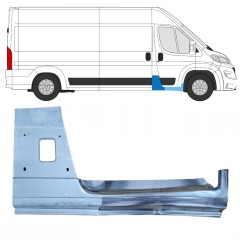 Reperaturka słupka + reperaturka progu do Opel Movano 2021-2026 / Prawa 16471