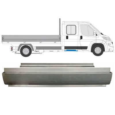 Reperaturka progu tylna do Opel Movano 2021-2026 / Lewa = Prawa (symetryczny) 16423